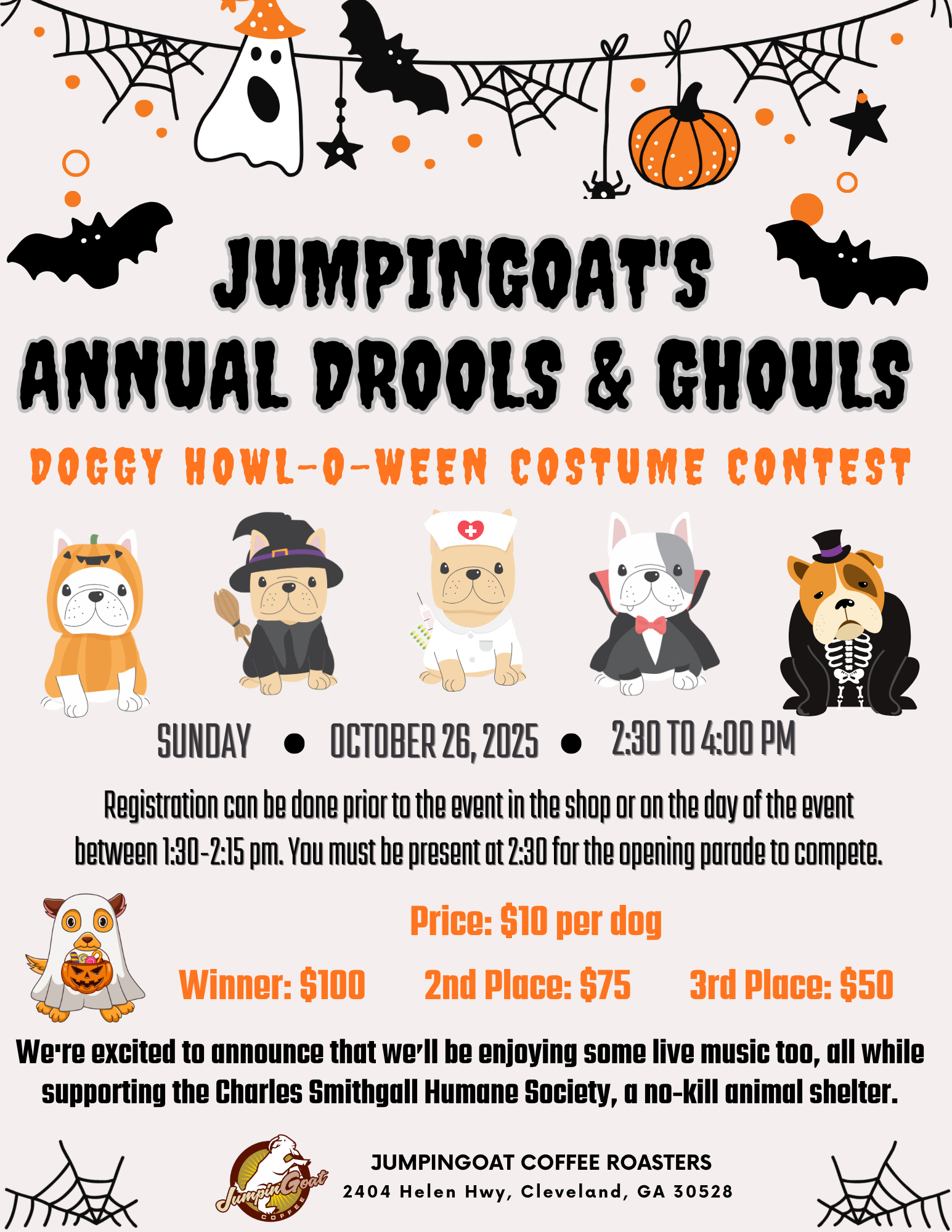 JGCR - Drools and Ghouls Flyers.zip - 2025